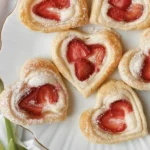 Leckere vegane Danishes auf einem Teller, ideal für Veganer und Feinschmecker.