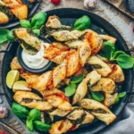 Ein einfaches veganes Vorspeisenrezept mit frischen Zutaten.