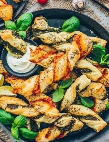 Ein einfaches veganes Vorspeisenrezept mit frischen Zutaten.
