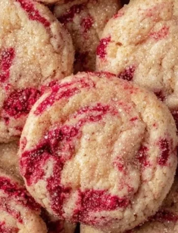 Vegane Zitronen-Himbeer-Kekse auf einem Teller