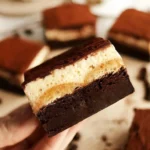 Vegane Tiramisu Brownies - leckeres, pflanzliches Dessert zum Genießen