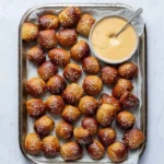 Vegane Brezelstücke für gesunde Snacks ohne tierische Zutaten