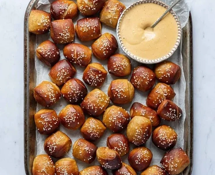 Vegane Brezelstücke für gesunde Snacks ohne tierische Zutaten