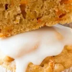 Vegane Karotten Muffins frisch aus dem Ofen, gesund und lecker