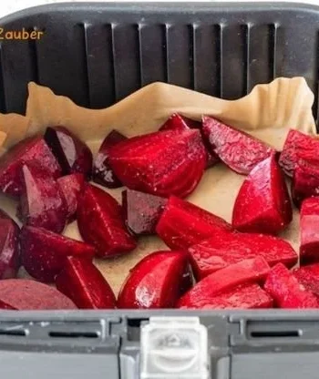 Rote Beete aus dem Airfryer einfach zubereitet
