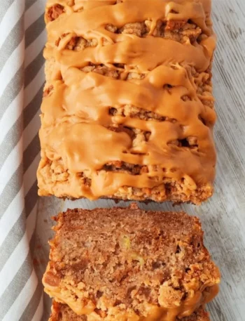 Saftiges veganes Bananenbrot mit aromatischem Spekulatius