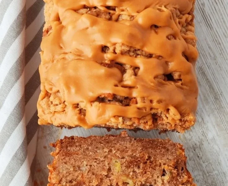 Saftiges veganes Bananenbrot mit aromatischem Spekulatius