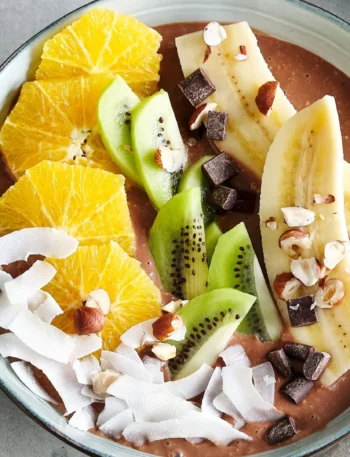 Leckeres Super-Bowl Rezept mit Schokolade und Banane
