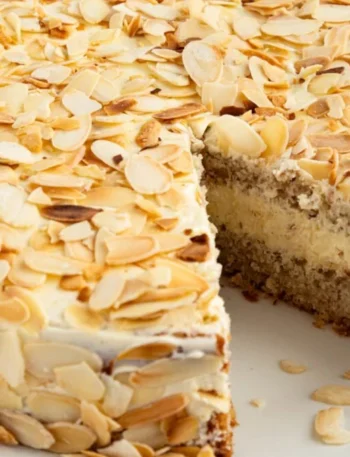 Vegane schwedische Mandeltorte – einfaches Rezept für ein köstliches Dessert