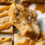 Leckere Dirty Chai Blondies mit Gewürzen und süßem Teig