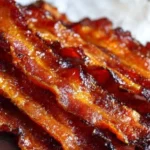 Luftfritteuse Karotten-Bacon schnell zubereiten für einen gesunden Snack