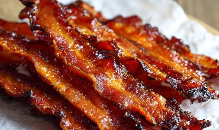 Luftfritteuse Karotten-Bacon schnell zubereiten für einen gesunden Snack